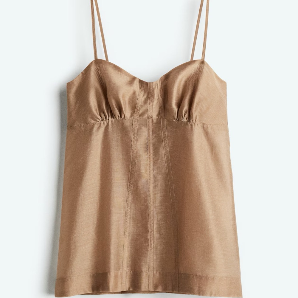 H&M Brown Camisole Top